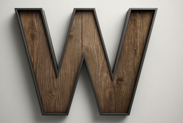 Holzbuchstabe